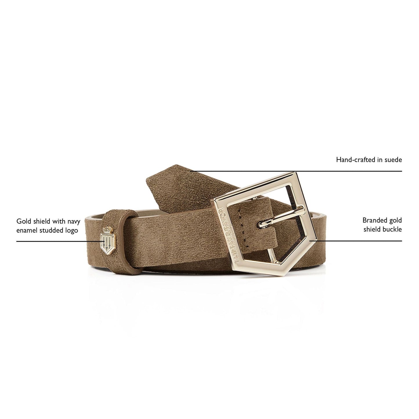 Sennowe Suede Belt