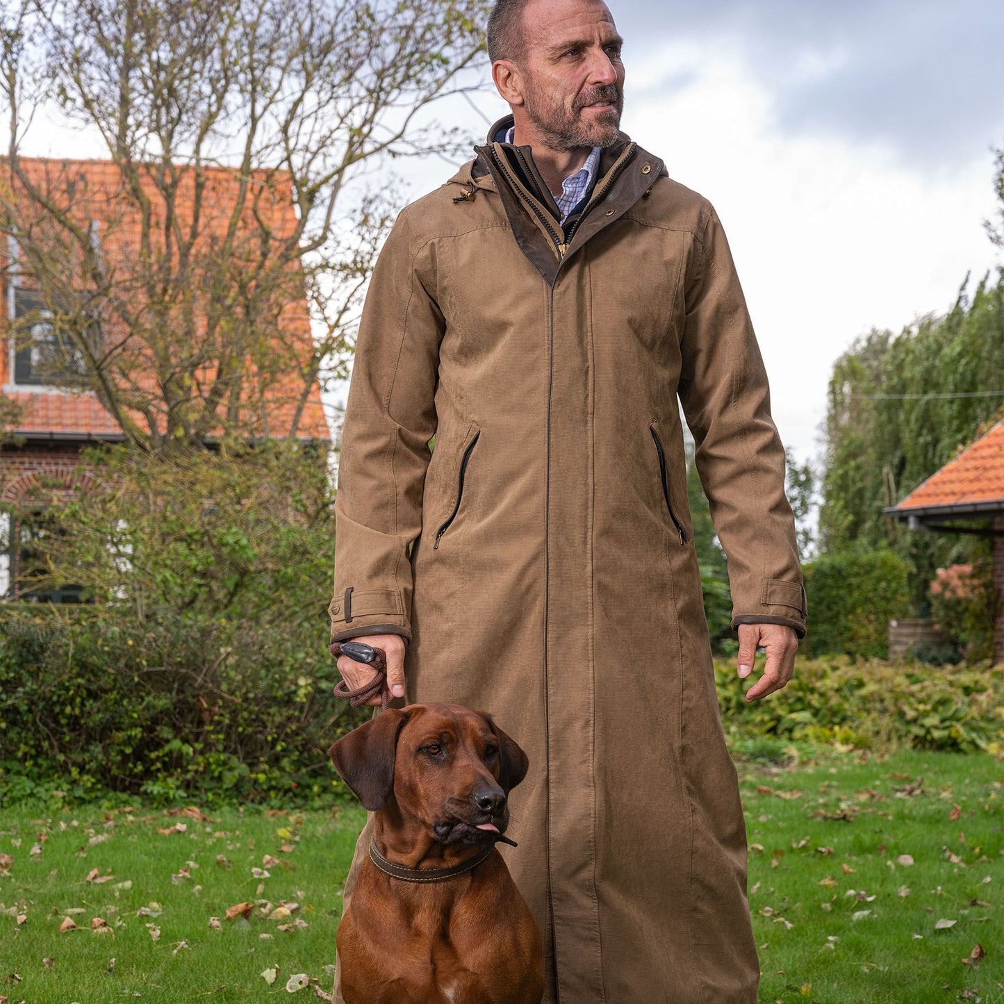 Livingstone Long Waterproof Coat