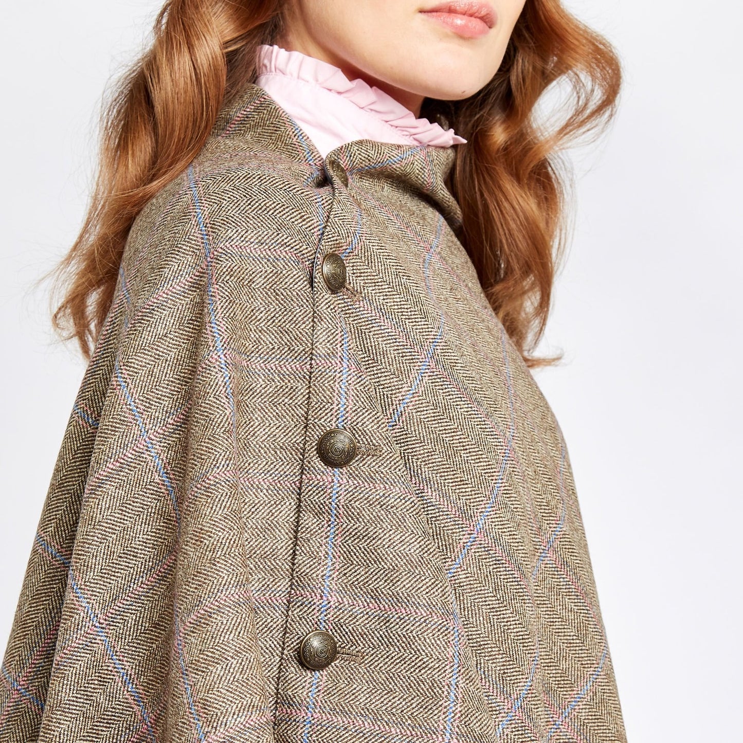 Hazelwood Tweed Poncho