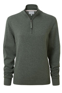 Polperro Pima Cotton Quarter Zip