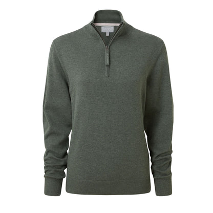 Polperro Pima Cotton Quarter Zip