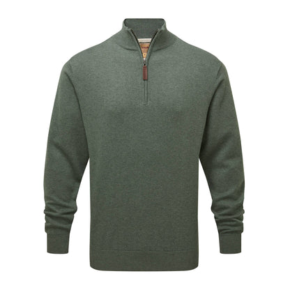 Porthmeor Pima Cotton Quarter Zip