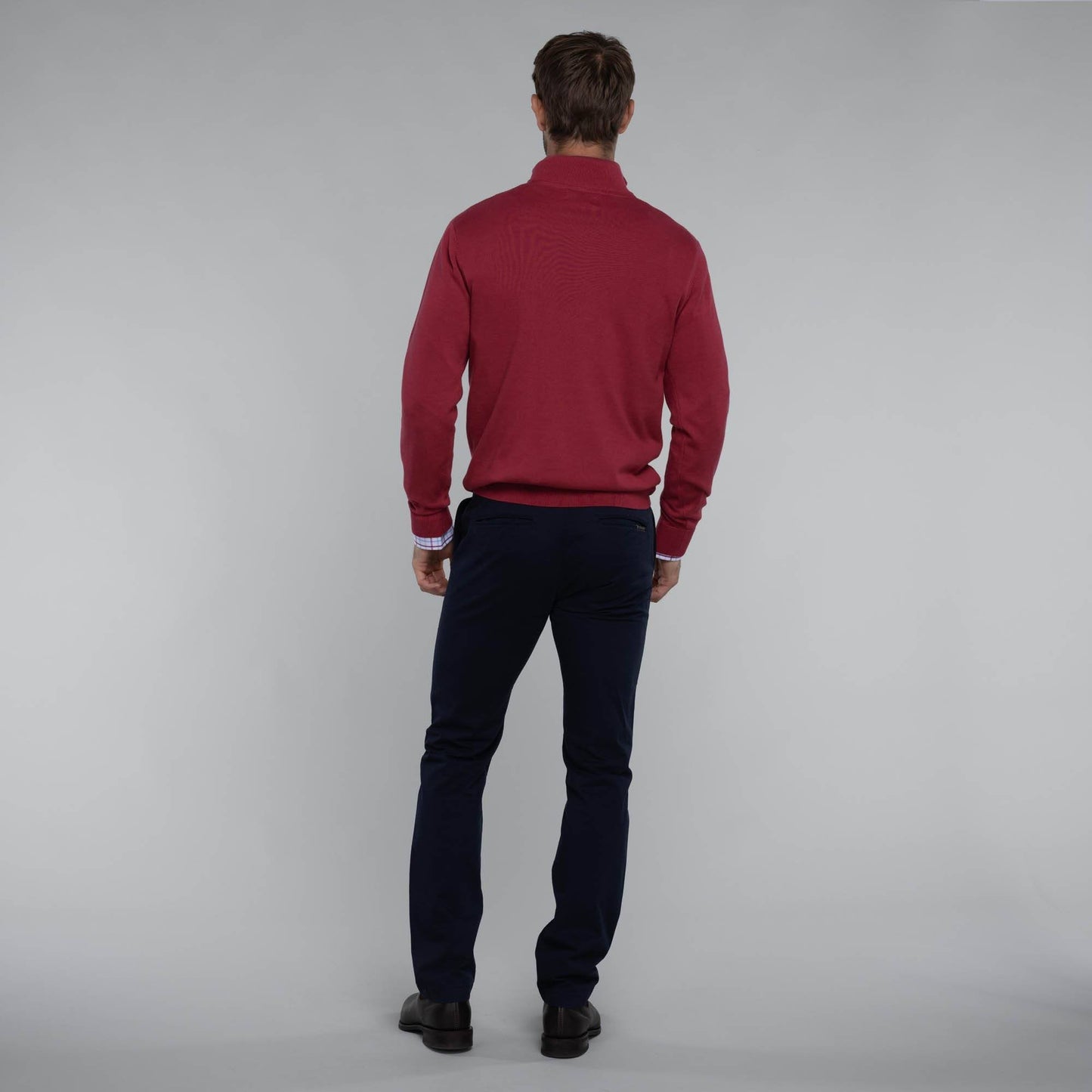 Porthmeor Pima Cotton Quarter Zip