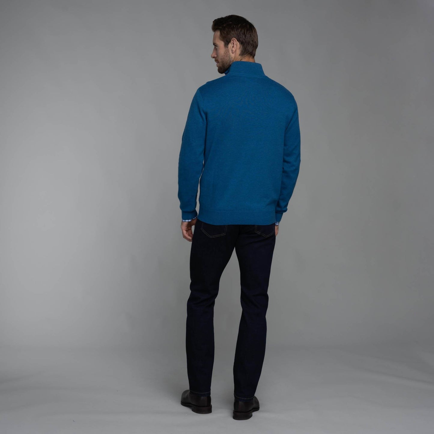 Porthmeor Pima Cotton Quarter Zip