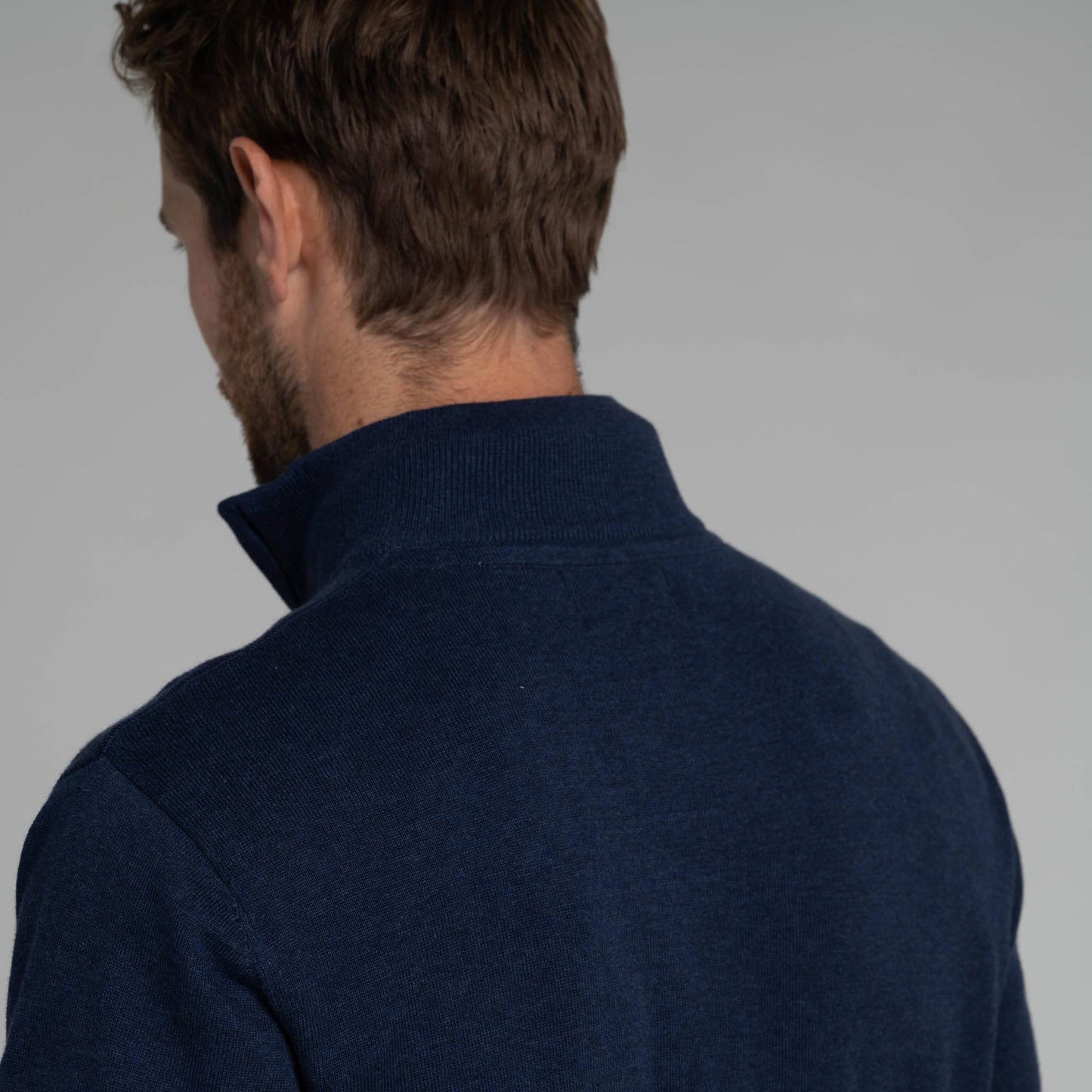 Porthmeor Pima Cotton Quarter Zip