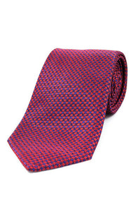 Dogtooth Silk Tie