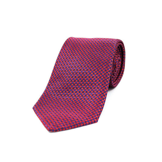 Dogtooth Silk Tie