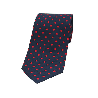 Polka Dot Silk Tie