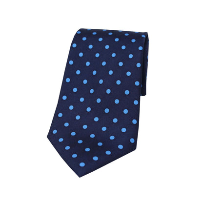 Polka Dot Silk Tie