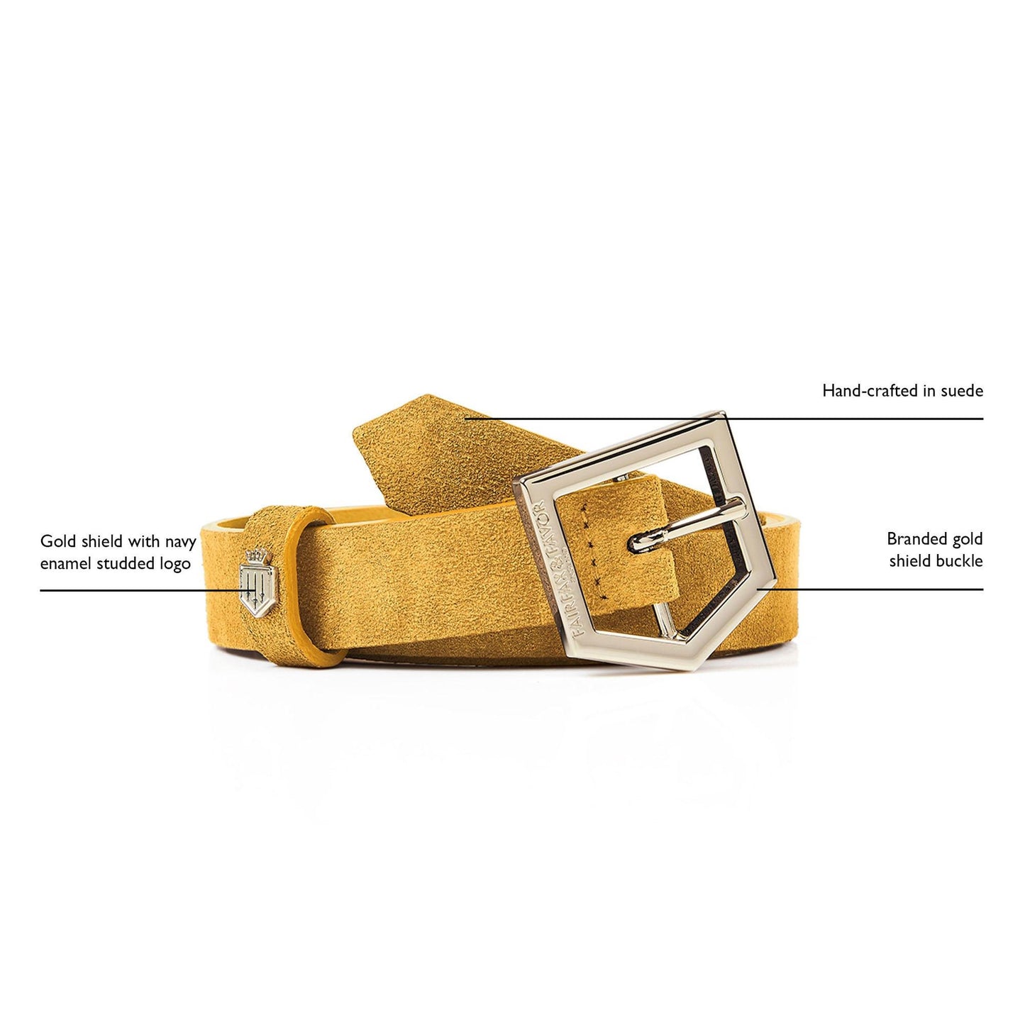 Sennowe Suede Belt