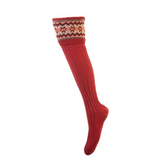 Lady Fairisle Stocking