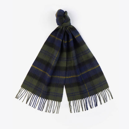Wool Cashmere Tartan Scarf