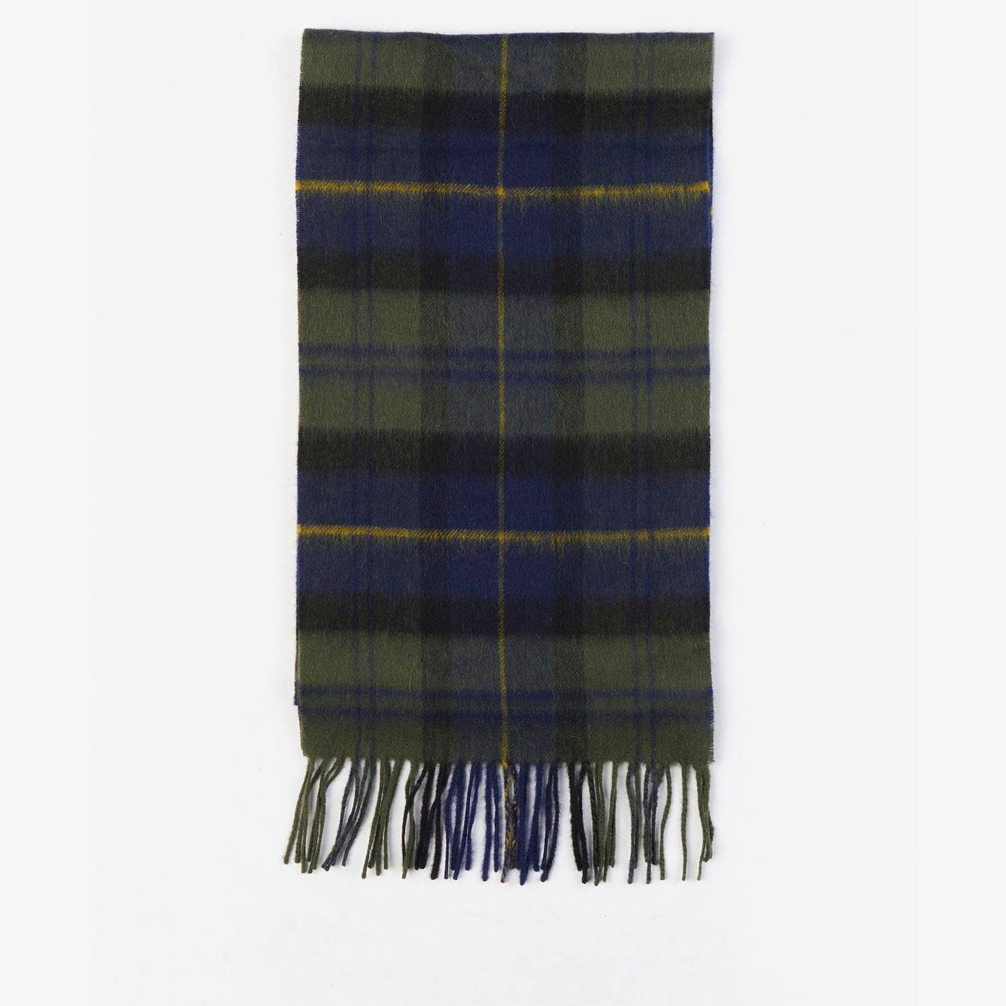 Wool Cashmere Tartan Scarf