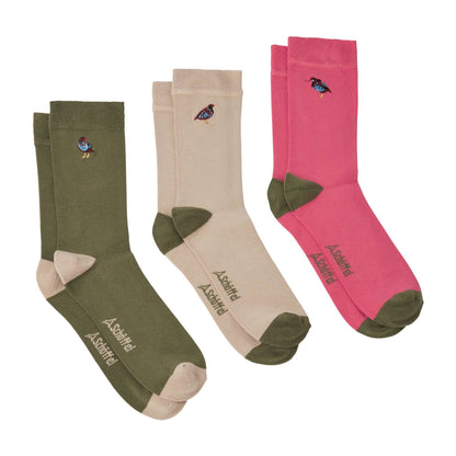 Womens Bamboo Sock (Box of 3)