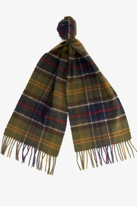Wool Cashmere Tartan Scarf
