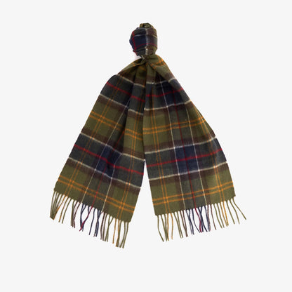 Wool Cashmere Tartan Scarf