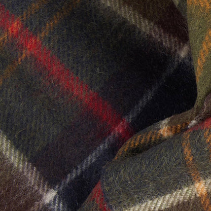 Wool Cashmere Tartan Scarf