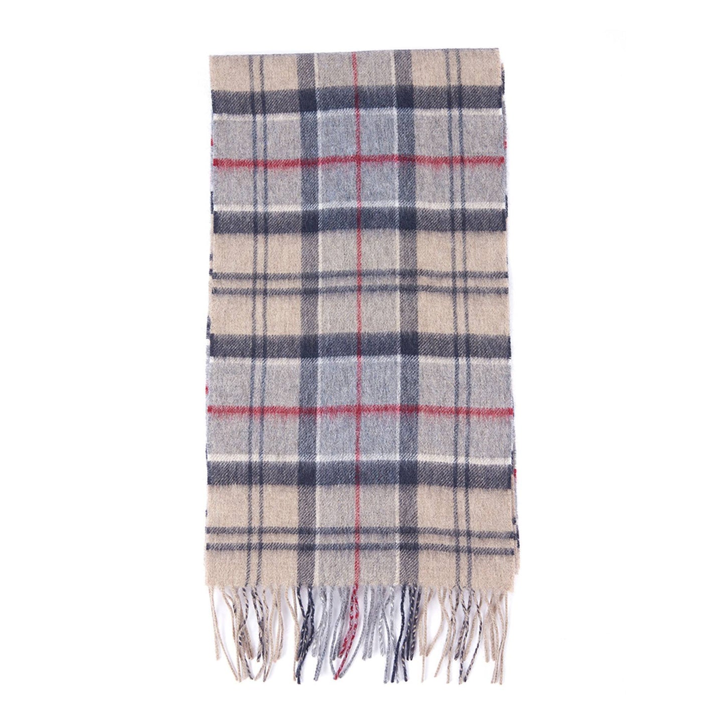 Wool Cashmere Tartan Scarf