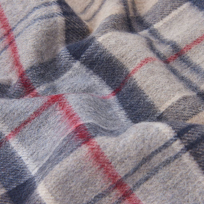 Wool Cashmere Tartan Scarf