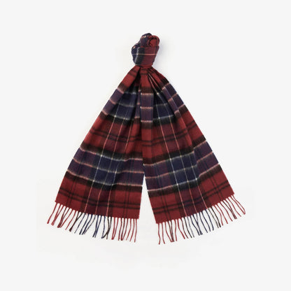Wool Cashmere Tartan Scarf
