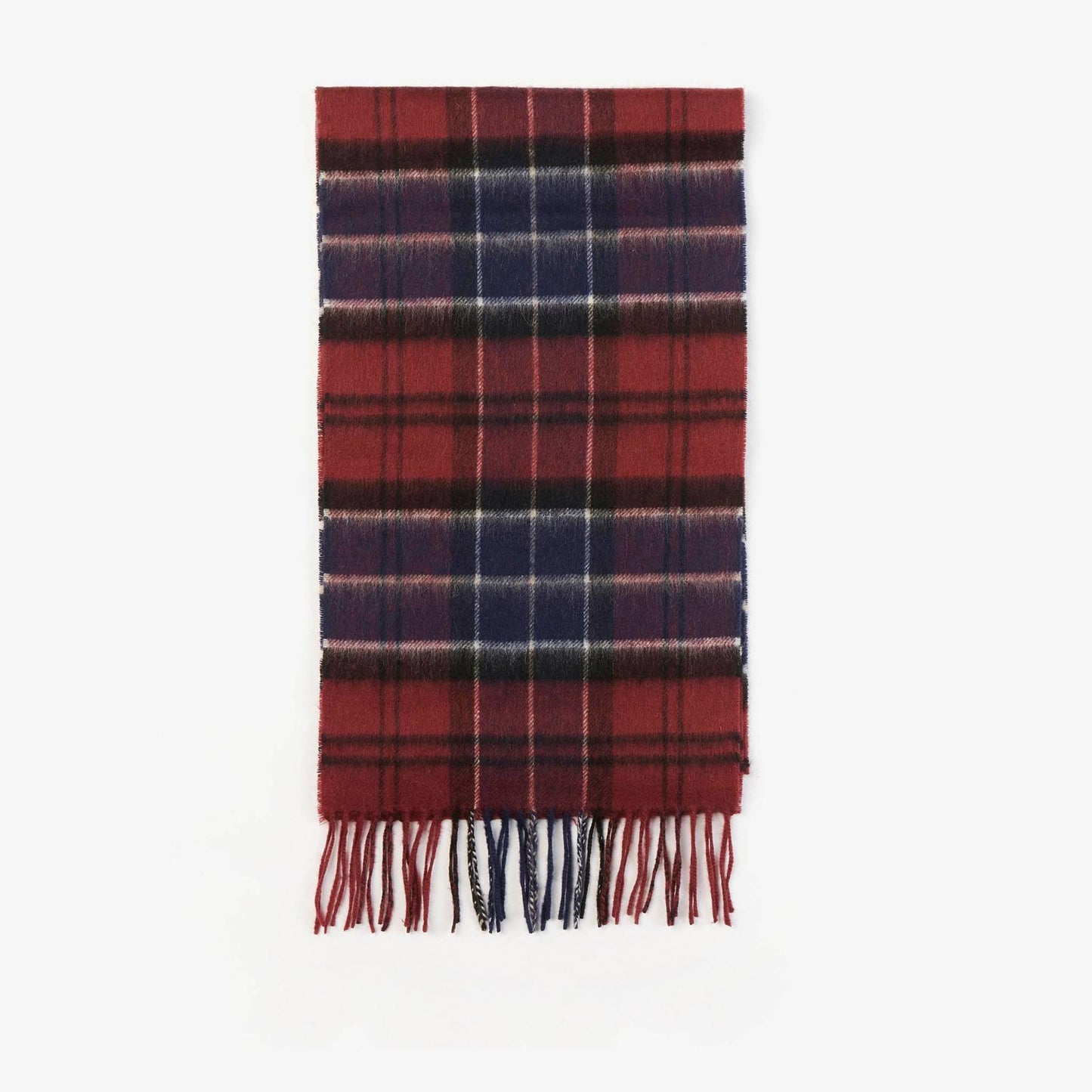 Wool Cashmere Tartan Scarf