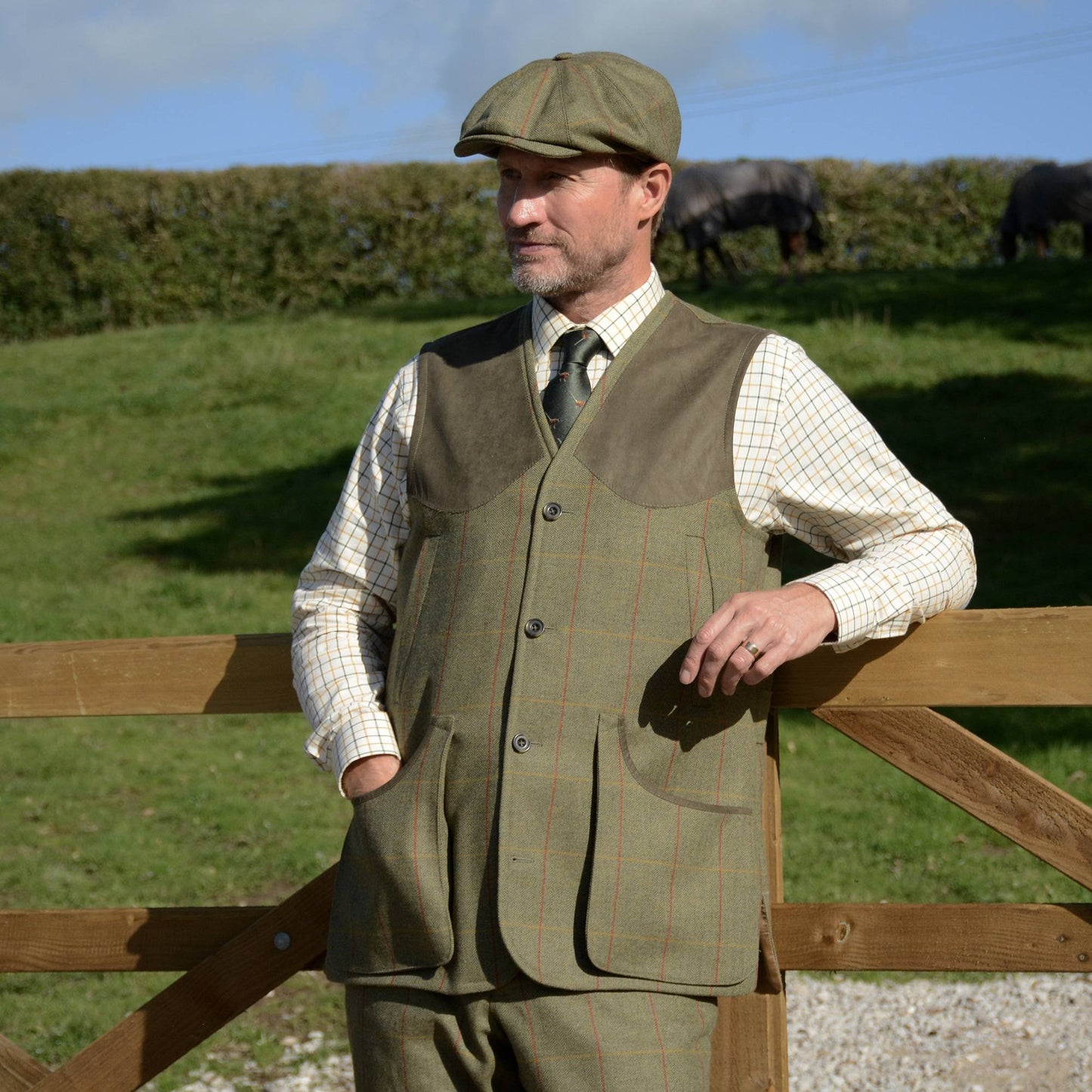 Hardwick Tweed Gilet