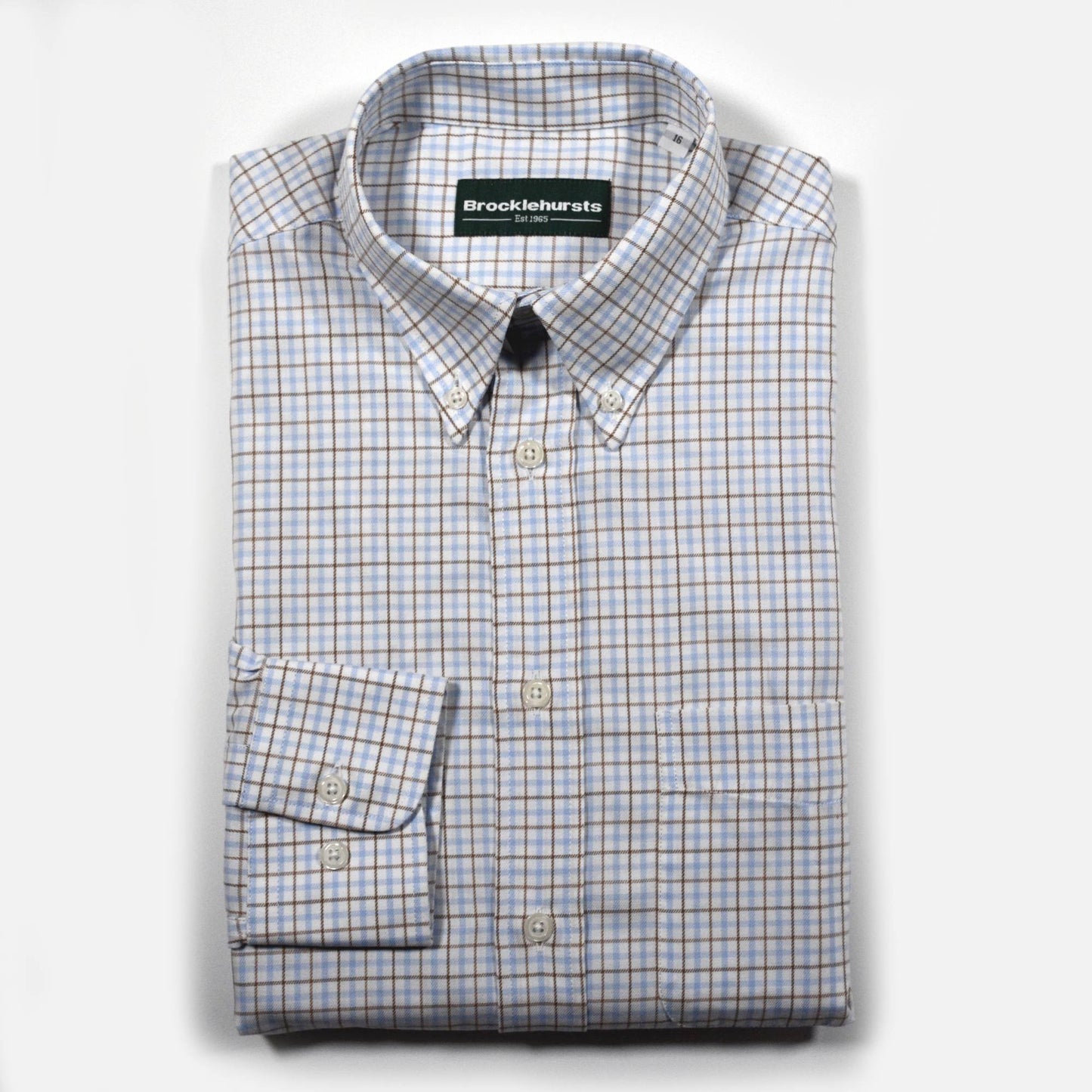 Monsal BD Check Shirt Blue