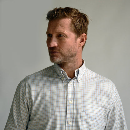 Monsal BD Check Shirt Blue