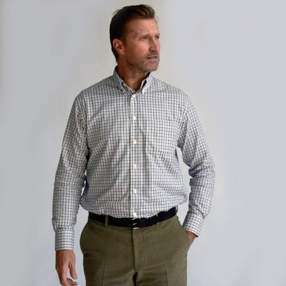 Monsal BD Check Shirt Blue