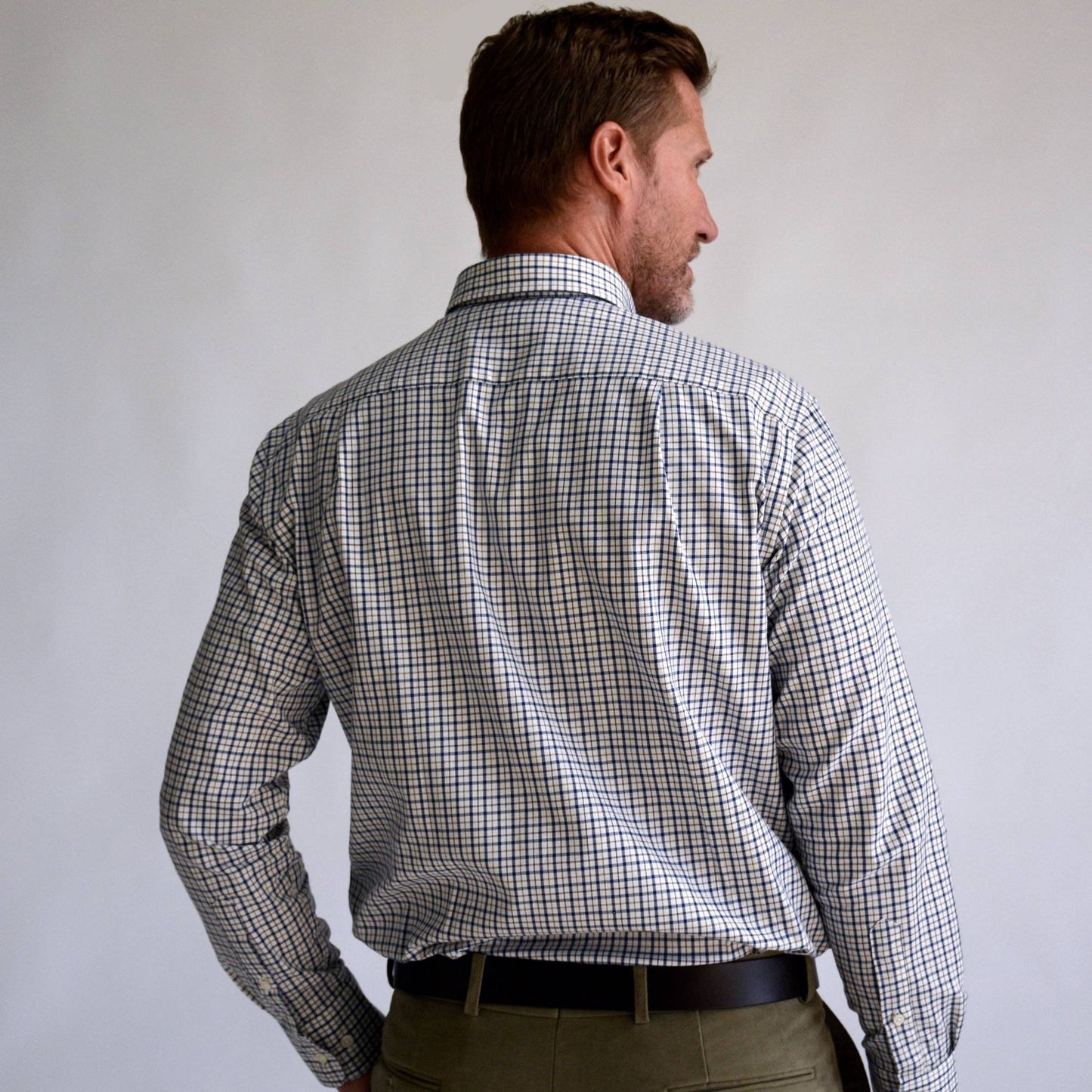 Monsal BD Check Shirt Blue