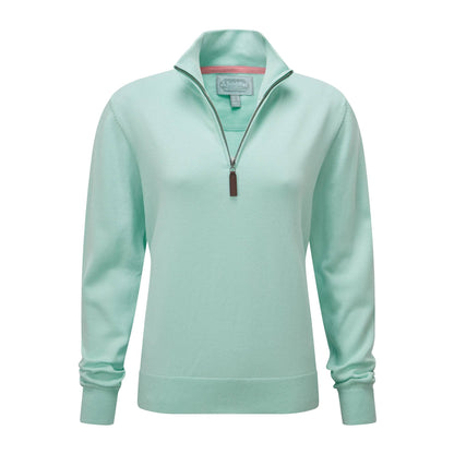Polperro Pima Cotton Quarter Zip