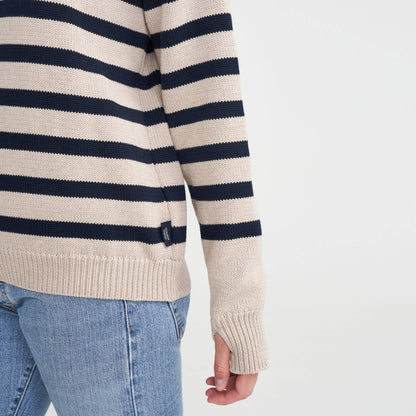Regina Windproof Regina Stripe Zip Neck