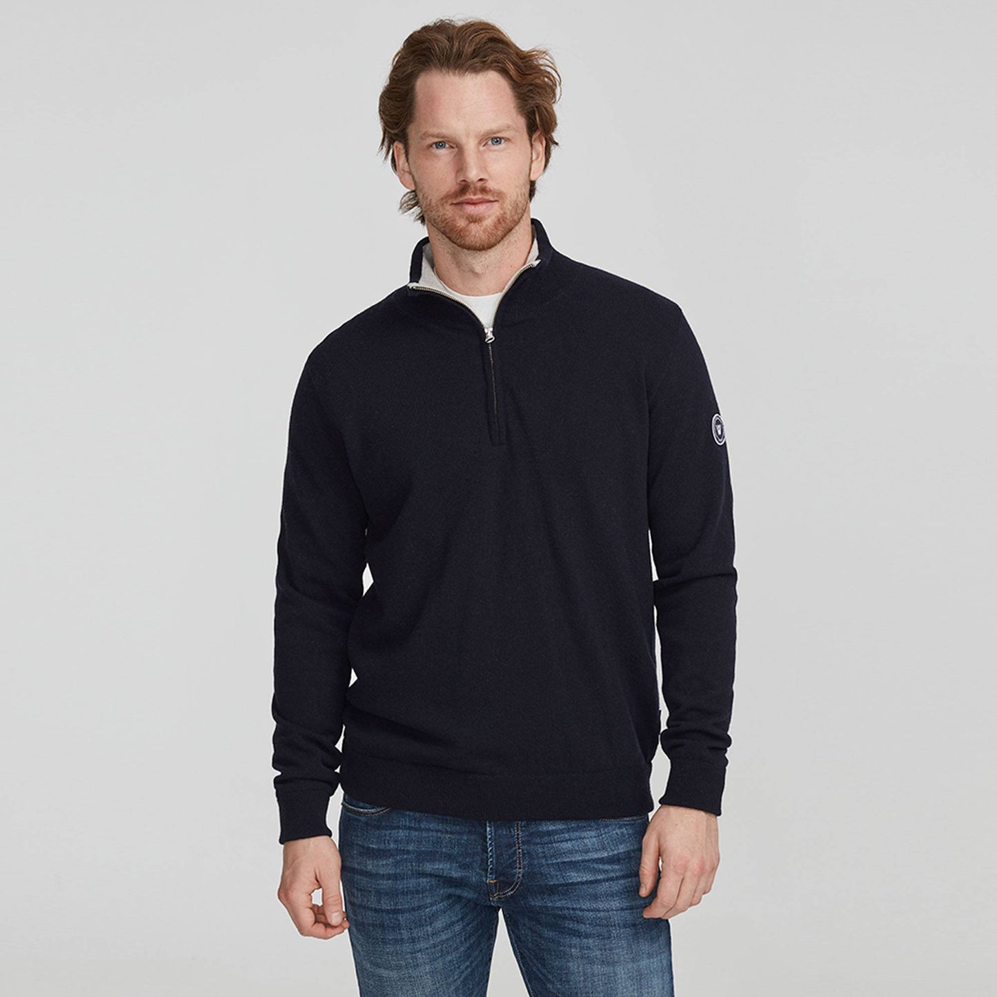 Stellan T-Neck Windproof Sweater