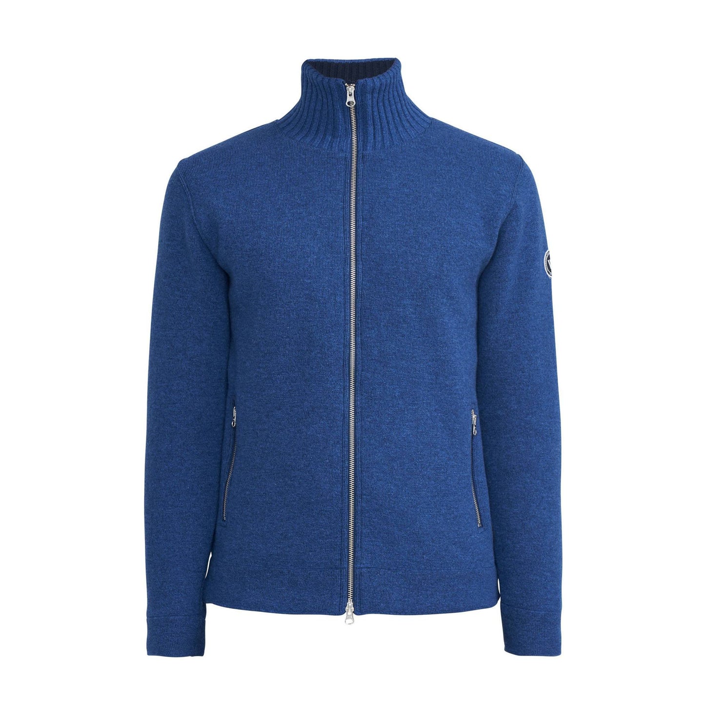 Mans Windproof Full Zip Knit
