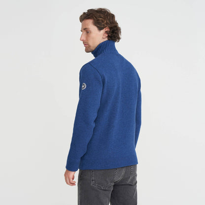 Mans Windproof Full Zip Knit
