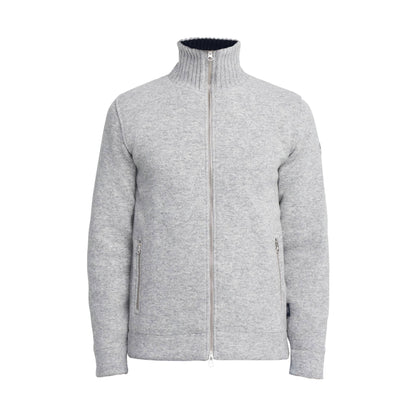 Mans Windproof Full Zip Knit
