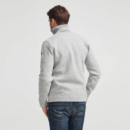 Mans Windproof Full Zip Knit