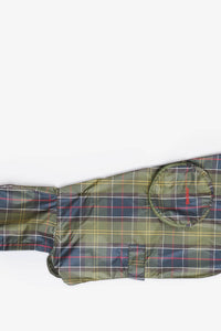 Packable Tartan Dog Coat