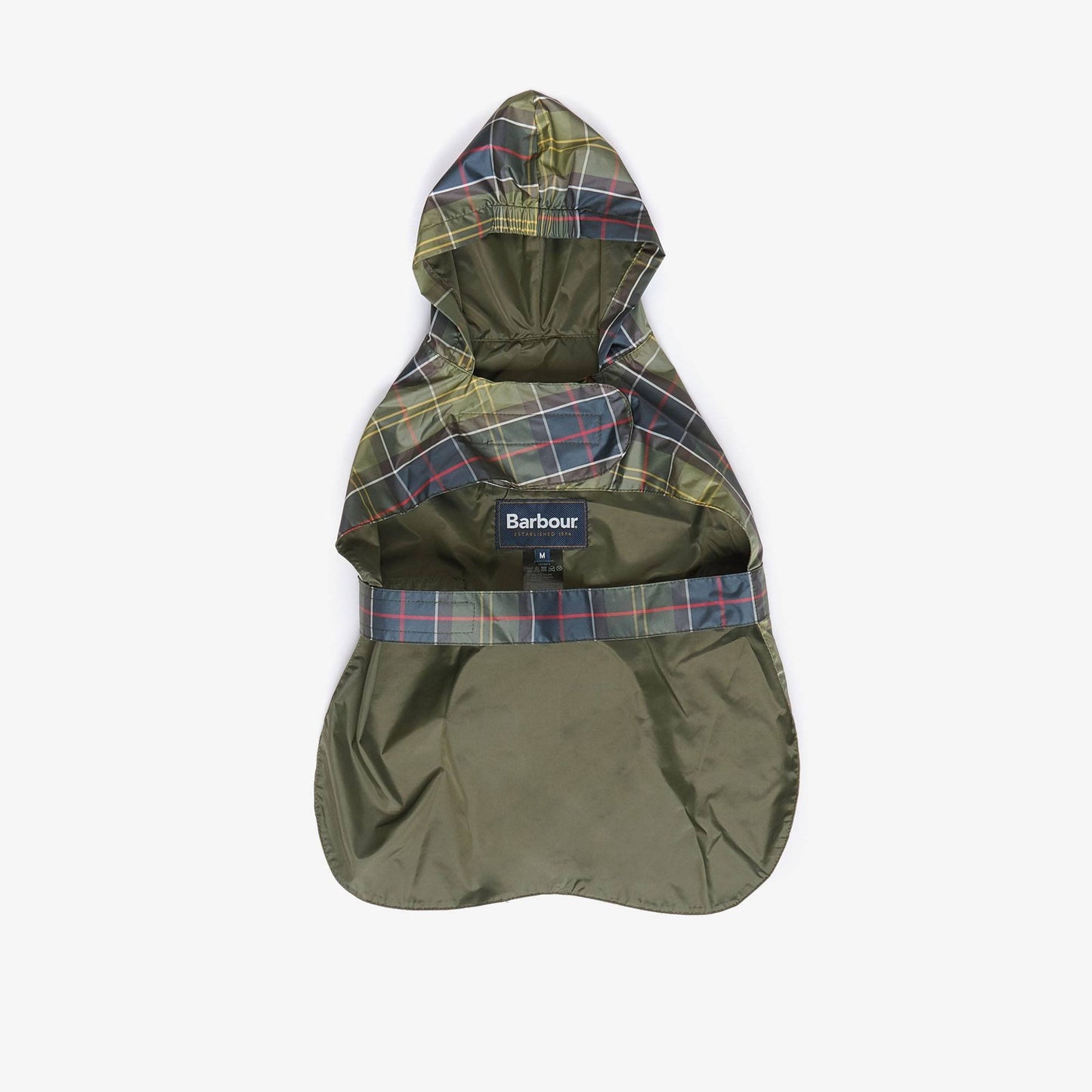 Packable Tartan Dog Coat
