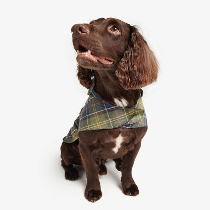 Packable Tartan Dog Coat
