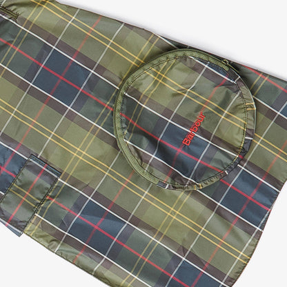 Packable Tartan Dog Coat