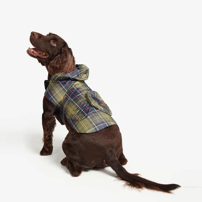 Packable Tartan Dog Coat