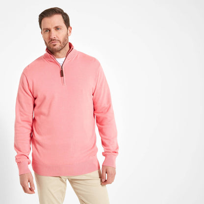 Porthmeor Pima Cotton Quarter Zip