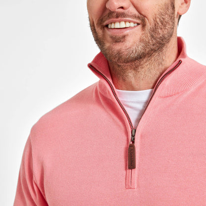 Porthmeor Pima Cotton Quarter Zip