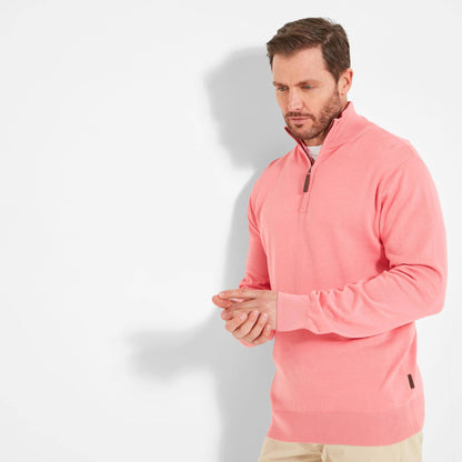 Porthmeor Pima Cotton Quarter Zip