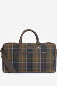 Tartan & Leather Holdall