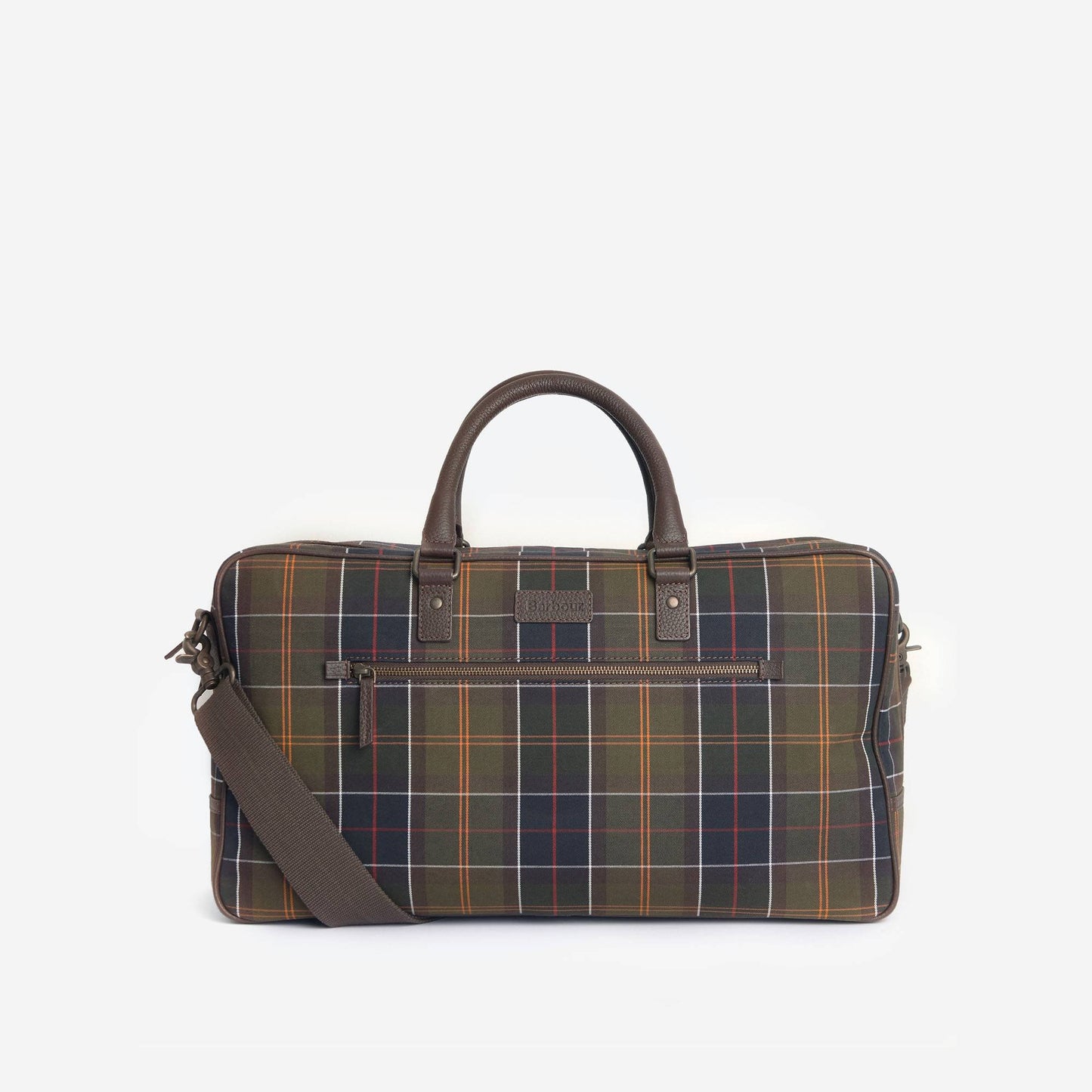 Tartan & Leather Holdall