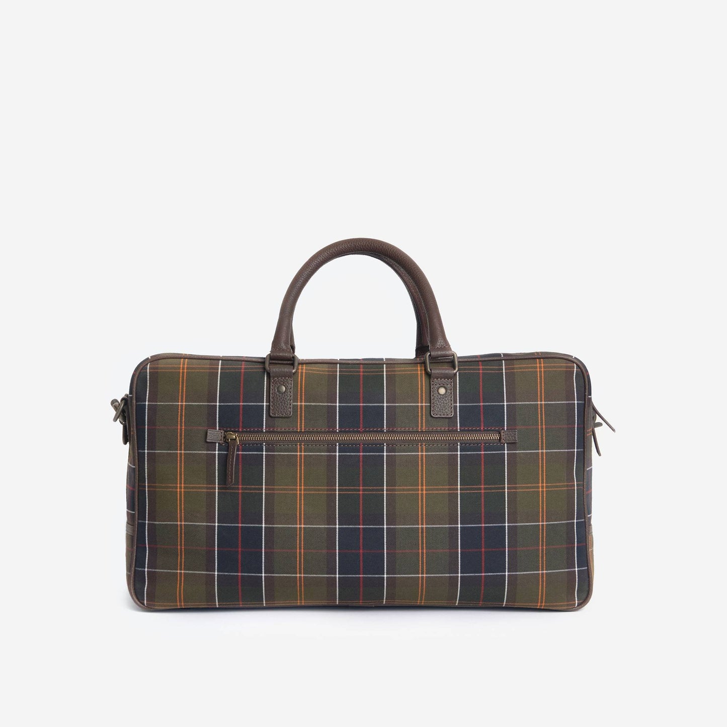 Tartan & Leather Holdall