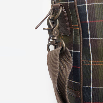 Tartan & Leather Holdall