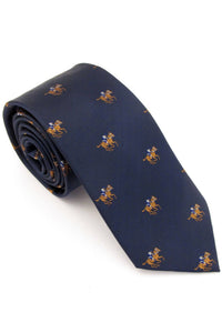 Horse Racing Silk Tie